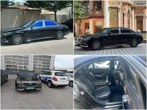 Mercedes-Benz S 400 (2014), черный, пробег 280 000 км, бензин, Самарканд