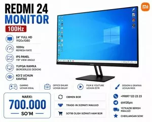 Монитор Redmi 24 дюйма