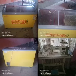 Морозильник и швейная машина на продажу
