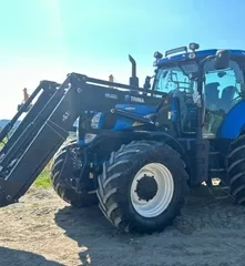 New Holland Tractor with Trima Loader