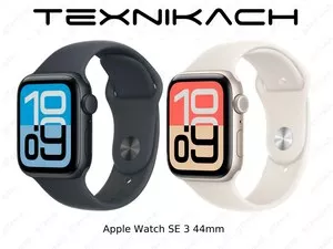 Новый • Apple Watch SE 3 • Midnight, Starlight • 40mm 44mm • Доставка