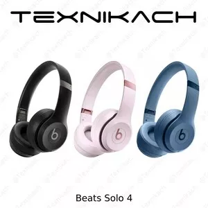 Новый ! Beats Solo 4 • Matt Black, Blue, Pink: 178$ Доставка