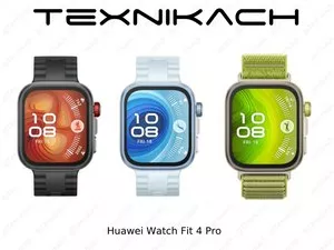 Новый • Huawei Watch Fit 4 Pro • Black • Blue • Green • Доставка