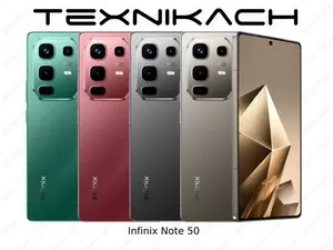 Новый • Infinix Note 50 • 1-Yil Garantiya • Доставка