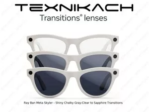 Новый • Ray Ban Meta Skyler - Sapphire Transitions • Доставка