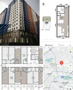 Однокомнатная квартира в ЖК Better Best, Алмазарский район