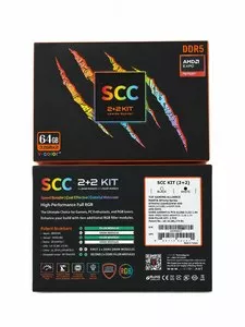 Оперативная память DDR5 v-color MANTA SCC 64GB (2x32GB + 2 RGB Filler)