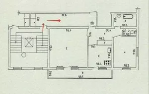 Продажа 2-комнатной квартиры, 60 м2, метро Б.И.Й