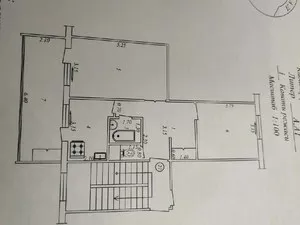 Продажа 2-комнатной квартиры в Карасу-1, 65 кв.м