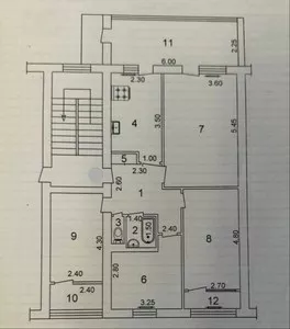 Продажа 4-комнатной квартиры на Ц-1