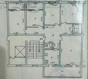 Продажа 5-комнатной квартиры в Яккасарайском районе