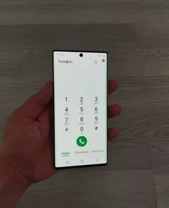 Samsung Galaxy Note 10+ 256/8 ГБ, лавандовый, с трещиной на задней крышке