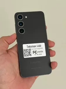 Samsung Galaxy S23 5G, 256 ГБ, 8 ГБ ОЗУ, матовый черный, состояние отличное, официальная версия
