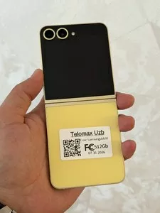 Samsung Galaxy Z Flip 6 5G, 512 ГБ, 12 ГБ ОЗУ, золотой, идеальное состояние