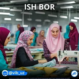 Швея в швейный цех