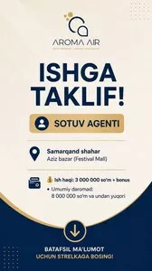Sotuv agenti (Samarqand)