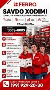 Торговый агент в компанию строительных материалов