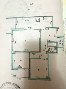 Трехкомнатная квартира на Дархане, 75 м2