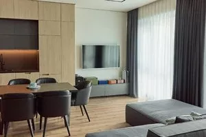 Трехкомнатная квартира в ЖК Akay City, 80 м2