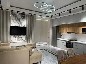 Трехкомнатная квартира в ЖК Дипломат, 120 м2