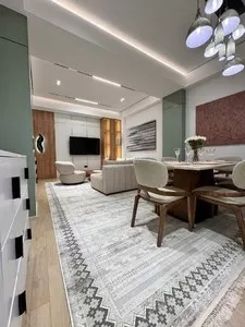 Трехкомнатная квартира в ЖК Узбегим, 114 м2