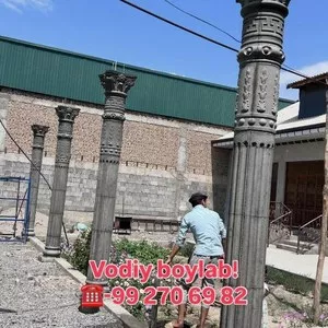 Услуги по установке римских колонн