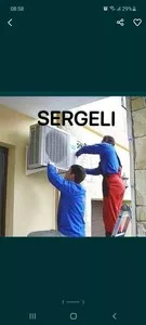 Установка кондиционер СЕРГЕЛИ