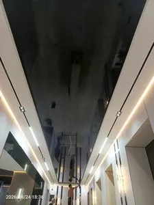 Установка натяжных потолков