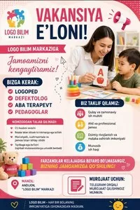 Вакансии в учебном центре Logo Bilim в Андижане