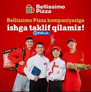 Вакансия курьера в Bellissimo pizza