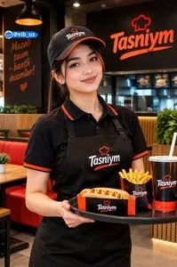 Вакансия официантки в кафе Tasniym
