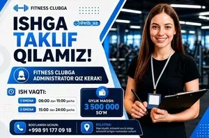 Вакансия: работа в фитнес-клубе для девушек