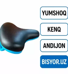 Velosiped uchun yumshoq va qulay o'rindiq