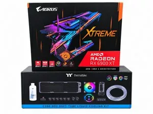 Видеокарта Gigabyte AORUS Radeon RX6900XT Xtreme 16GB и СВО Thermaltake C360