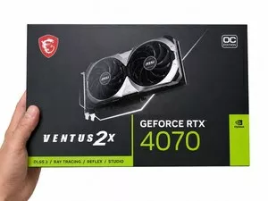 Видеокарта MSI RTX 4070 Ventus 2X 12Gb