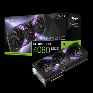 Видеокарта PNY GeForce RTX 4080 SUPER 16GB XLR8 Gaming VERTO