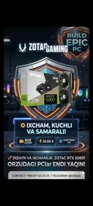 Видеокарта Zotac Gaming RTX 5060 8GB