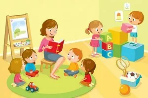 Воспитатель и няня в частный детский сад