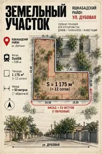 Земельный участок 12 соток в Авиасозлар
