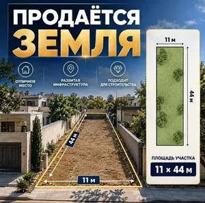 Земельный участок под строительство, 4.7 соток